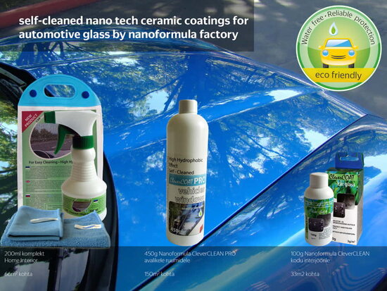 Advantages of Nano Ceramic Coatings for Automotive Glass